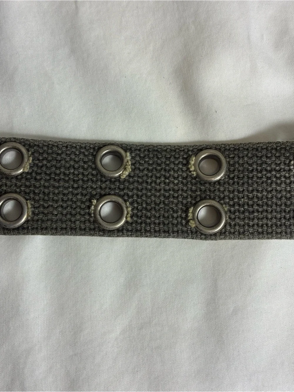 Womens belt 41” long floral buckle with rhinestones *some flaws, see all pics
